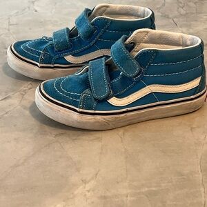 Vans Kids Blue High-Top Sneakers